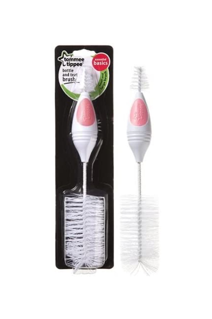 Buy Tommee Tippee Essentials Bottle and Teat Brush Pink Bottle